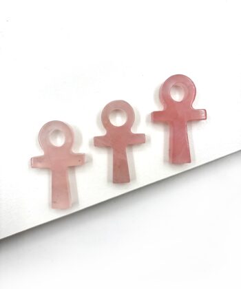 Ankh på hvid baggrund